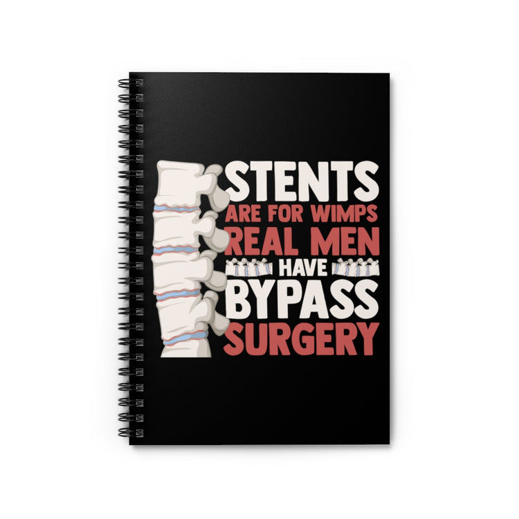Spiral Notebook  Inspirational Surgeries Uplifting Saying Sarcastic Women Men Motivational Patients Recovery Statements Gags