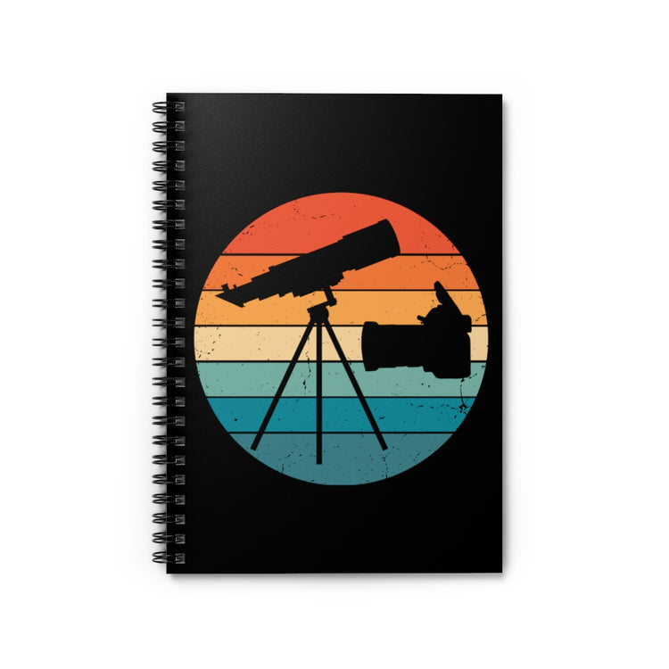 Spiral Notebook  Novelty Astrometry Photometry Astrological Photographic Fan Hilarious Photo Capturing Capture Planets Devotee