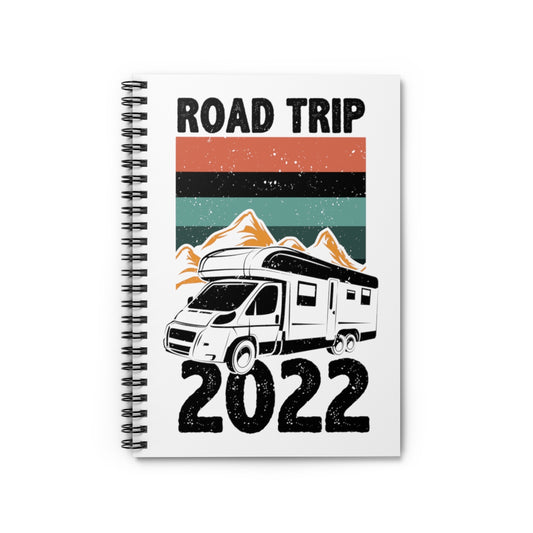 Spiral Notebook  Hilarious Travelling Relaxing Backpacking Leisure Enthusiast Novelty Driving