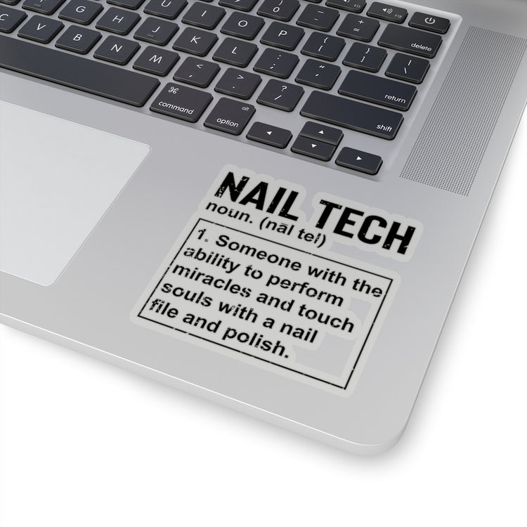 Sticker Decal Humorous Manicurist Beautician Cosmetician Cosmetology Hilarious Manicure Stickers For Laptop Car