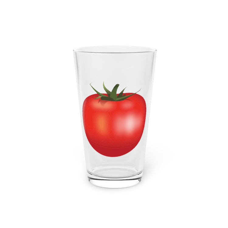Beer Glass Pint 16oz  Hilarious Vegetable Fruit Healthy Living Plant Enthusiast Humorous Italian