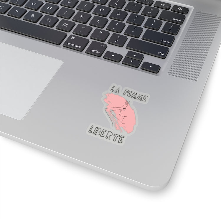 Sticker Decal La Femme Liberte Women Empowerment With Sayings Stickers For Laptop Car