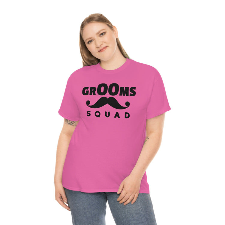 Funny Groom Squad Wedding Bachelors Mustache Wedding Hilarious Grooms Bridal Sayings Engagement Fiance