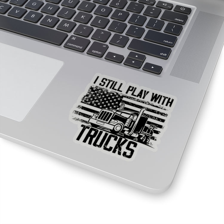 Sticker Decal Novelty Vintage Driving Automobile Pickup Truck Enthusiast Humorous Trucks Stickers For Laptop Car