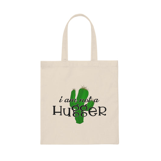 Hilarious Introverted Huggers Awkwardly Sarcastic Statements Humorous Introverts Hugging Sarcasm Saying Gags Canvas Tote Bag