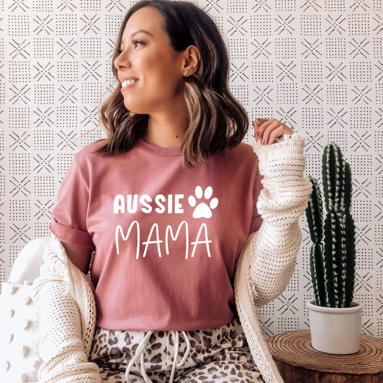 Aussie Mama Doggo Mom Shirt