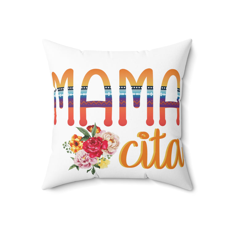 Mama Cita Cinco De Mayo Festival Spun Polyester Square Pillow