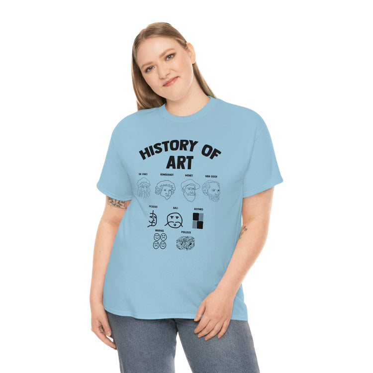 Novelty Arts Subject Instructor Professor Trainor Painter Hilarious Skill Imagination Creativity Illustrator Unisex Heavy Cotton Tee