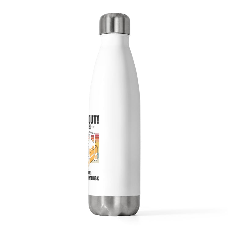 20oz Insulated Bottle Hilarious Exhausted Introverted Sarcastic Forklift Drivers Humorous Wearied