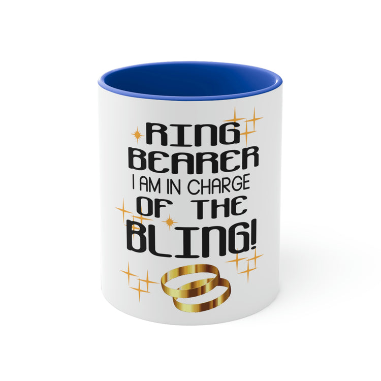 11oz AAccent Coffee Mug Colors Humorous Rings Bearing Kiddos Wedding Sarcastic Entourages  Hilarious Engagement