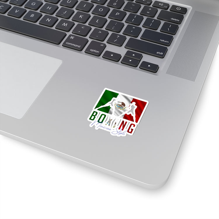 Sticker Decal Humorous Boxing Mexican Sparring Kickboxing Kickboxer Fan Novelty Nationalistic Stickers For Laptop Car