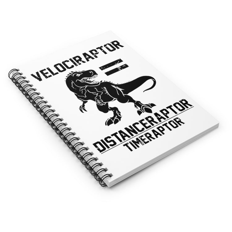 Spiral Notebook  Hilarious Speedy Ancient Creatures Metaphysics Enthusiast Humorous Formulas Equations Scientist Science Fan