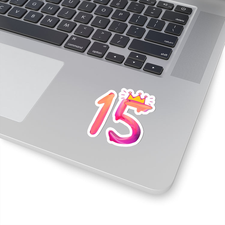 Sticker Decal Cute 15th Celebrations Quinceanera Graphic Cool Spanish Stickers For Laptop Car