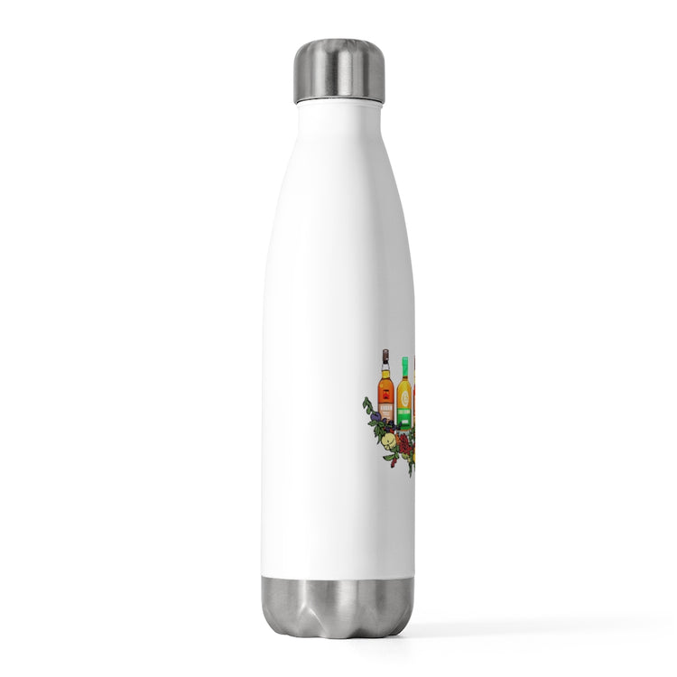 20oz Insulated Bottle Floral Whiskey Cowgirl