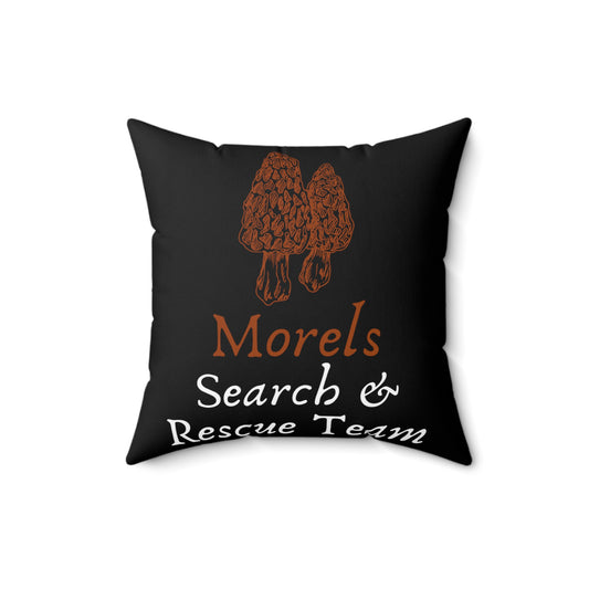 Novelty Morels Search & Rescue Honeycombs Tee Shirts Gift | Funny Morchella Gourmet Cuisine Men Women T Shirt Spun Polyester Square Pillow