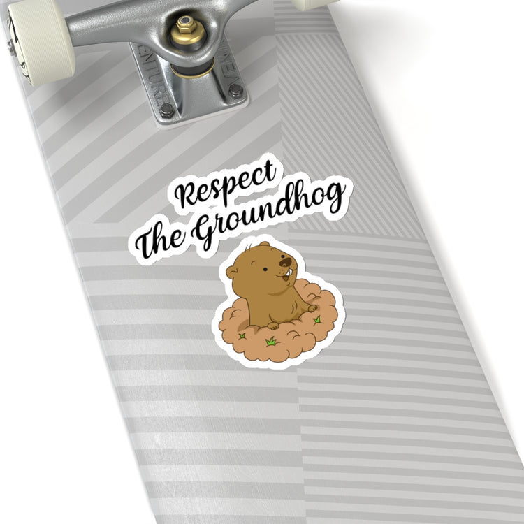 Sticker Decal Hilarious Rodent Critter Whistle-Pig Woodshock Enthusiast Humorous Land-Beavers Stickers For Laptop  Car