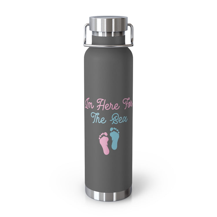 Copper Vaccum Insulated Bottle 22oz  Humorous Dad Party Revealing Mom Baby Funny Saying Grandma Hilarious Mothering