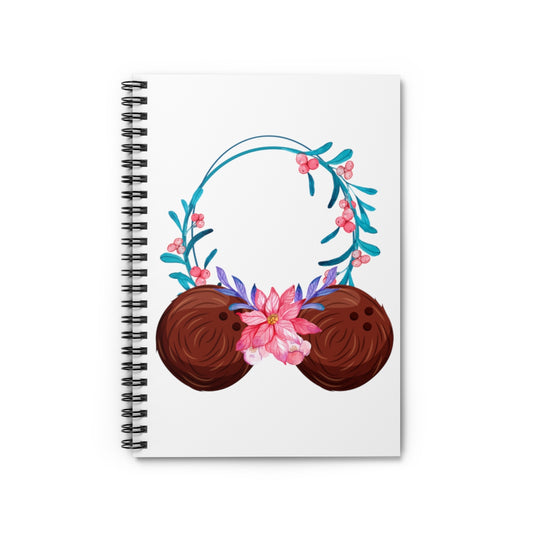 Spiral Notebook   Novelty Aloha Vacations Fan Natives Summertime Enthusiast Hilarious Springtime