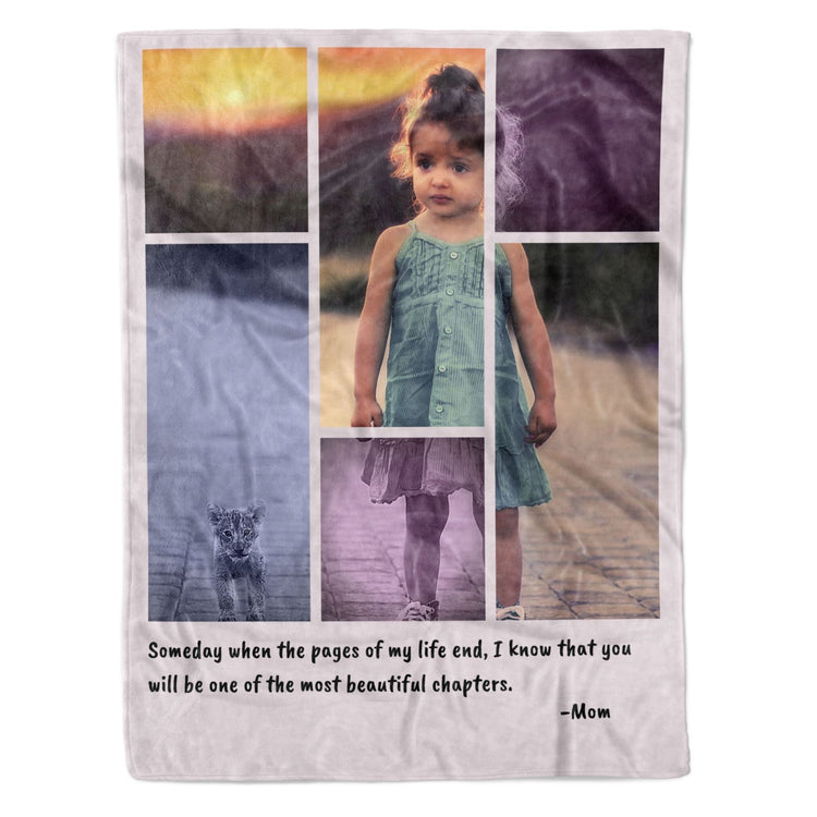 Personalized Photo Blanket for Kids