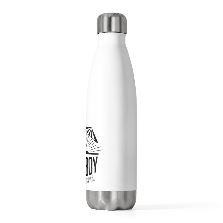 20oz Insulated Bottle Novelty At Your Service Life-Guard Universal Fruit Lover Humorous Vacations