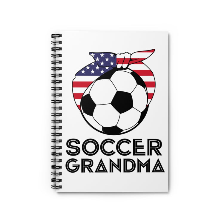 Spiral Notebook Humorous Supporting Grandma Granny Grandparents Family Nana Hilarious Grammingo