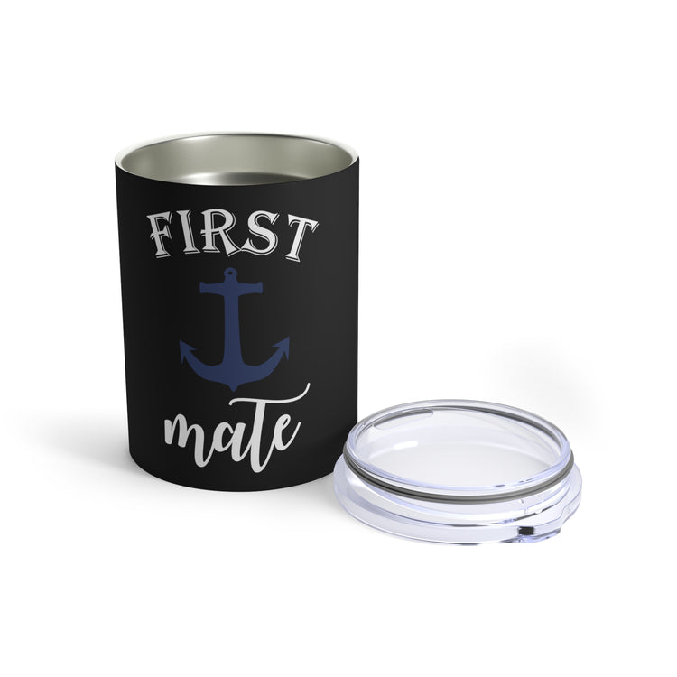 First Mate Captain Bride Party Crew Bridal Party Shirts | Bridesmaid Proposal | Bridal Shower Gift | Team Bride shirt Tumbler 10oz