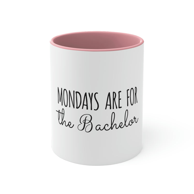 11oz Accent Coffee Mug Colors Funny Bachelors Mondays Engagements Wedding Fiance Groom Hilarious Groomsmen