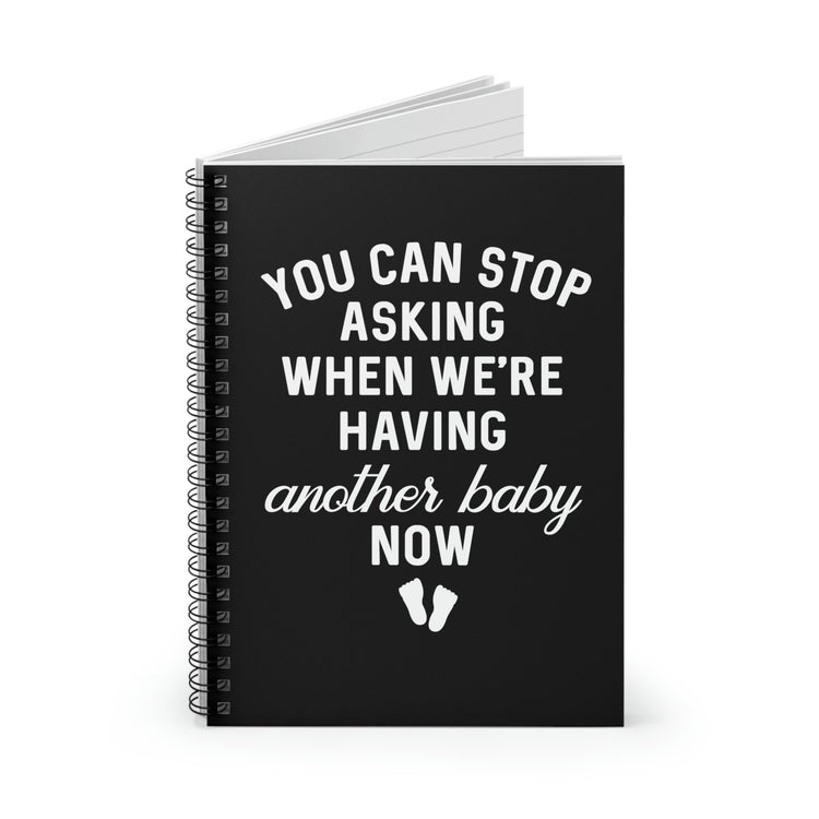 Spiral Notebook Humorous Expecting Parents Sarcastic Annoyed  Hilarious Childbearing Annoyance Sarcasm Gags