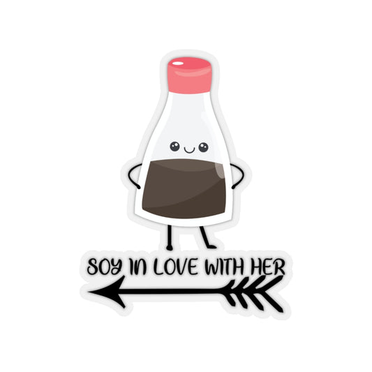Sticker Decal Novelty Soy Lover Sarcastic Introvert Pun Stickers For Laptop Car