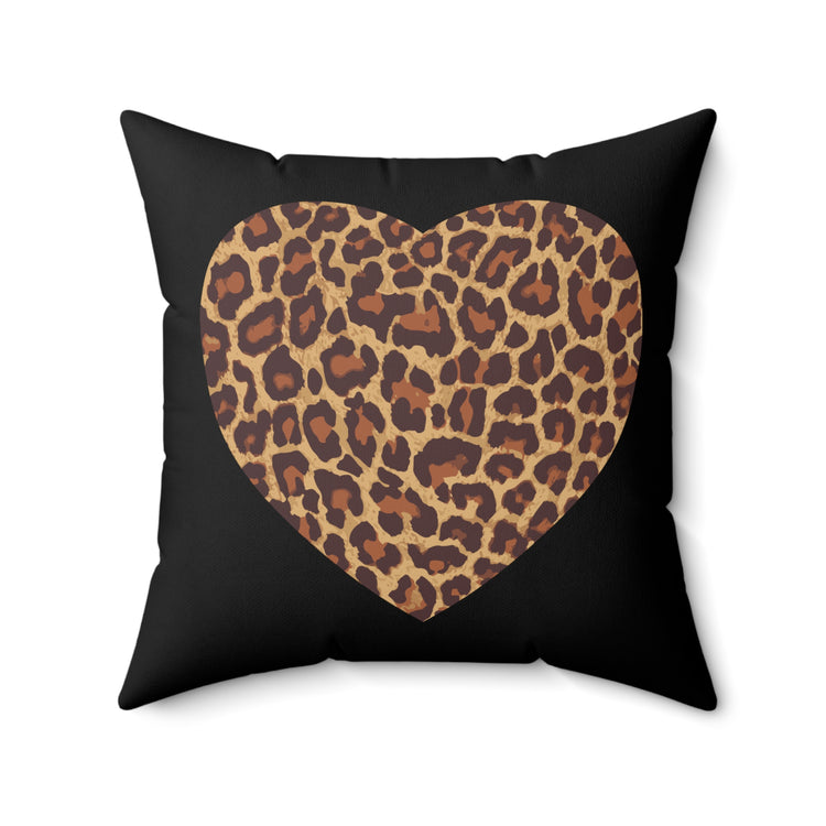 Proud Zoo Keeper Cheetah Wilderness Cat Spun Polyester Square Pillow