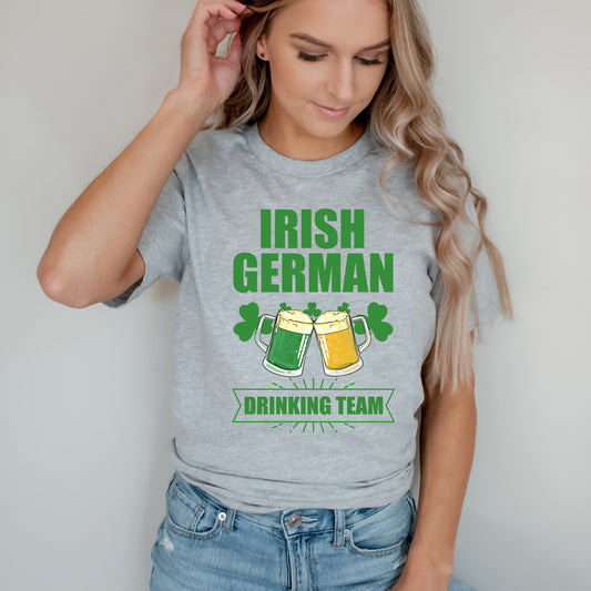 Humorous Irish German Drinking St Patrick Day Enthusiast Novelty Germany