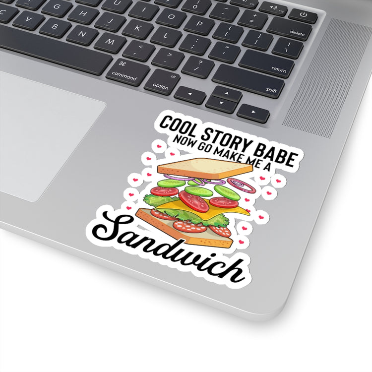 Sticker Decal Hilarious Boringly Told Stories Sarcastic Introvert Puns Humorous Introverted Stickers For Laptop Car