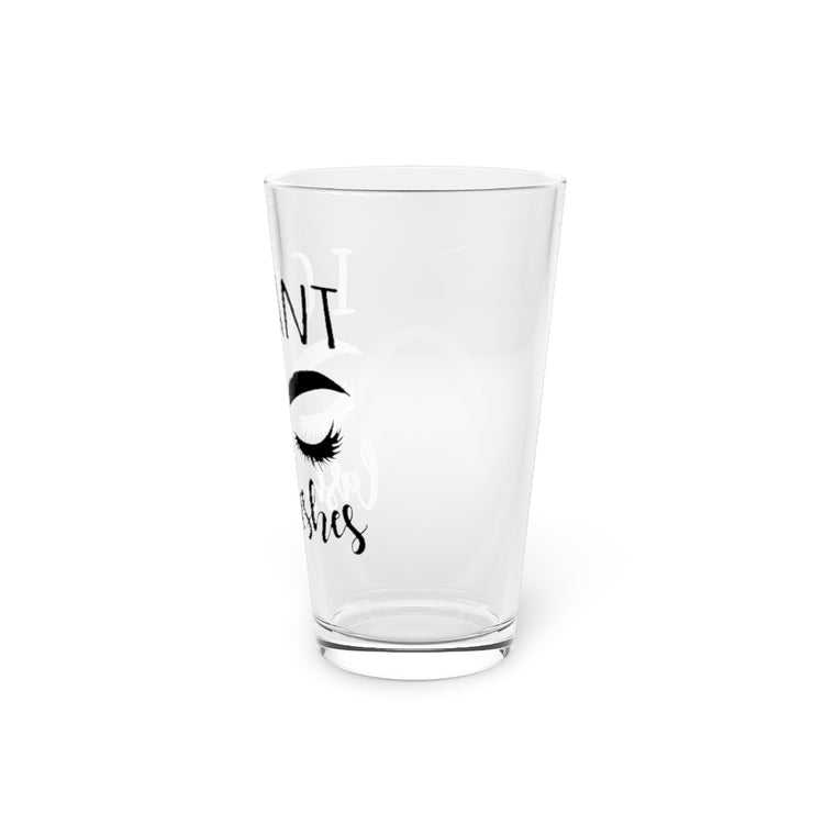 Beer Glass Pint 16oz Novelty Beautician Cosmetician Cosmetics Hairdresser Lover Hilarious Manicuring