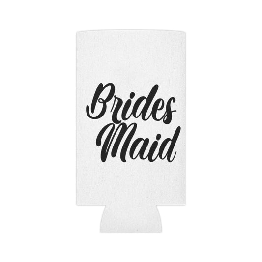 Beer Can Cooler Sleeve  Hilarious Wedding Bridesmaid Sarcastic Illustration Saying Funny Engagement