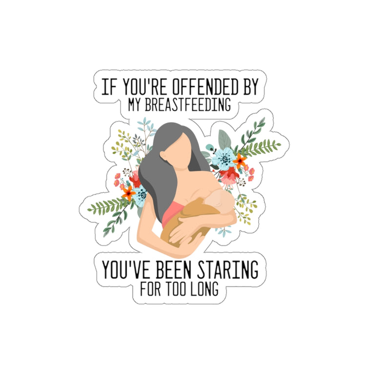 Sticker Decal Novelty Will Mow For Beer Funny Alcohol Novelty If Your Offended By My Breastfeeding Pun Sayings Hilarious Lactate Stickers For Laptop Car
