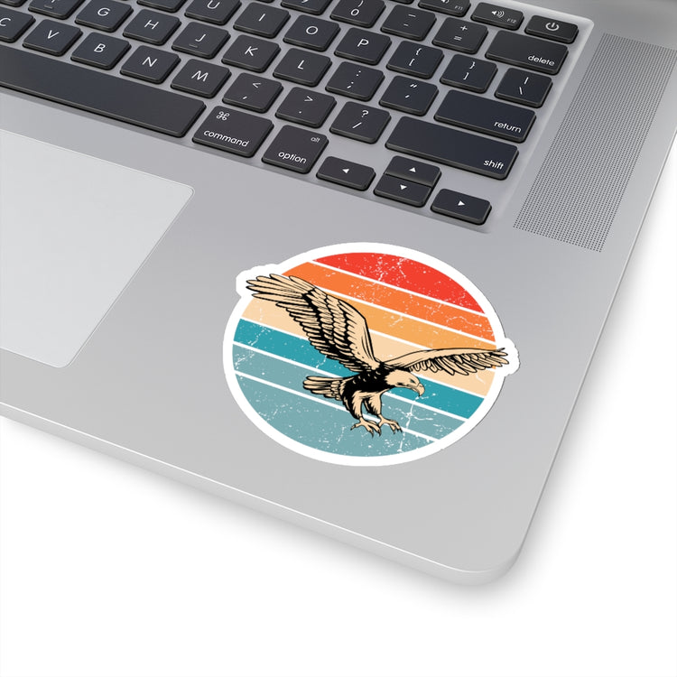 Sticker Decal Novelty Nostalgic Old-Fashioned Birding Flamingo Eagle Lover Humorous Stickers For Laptop Car