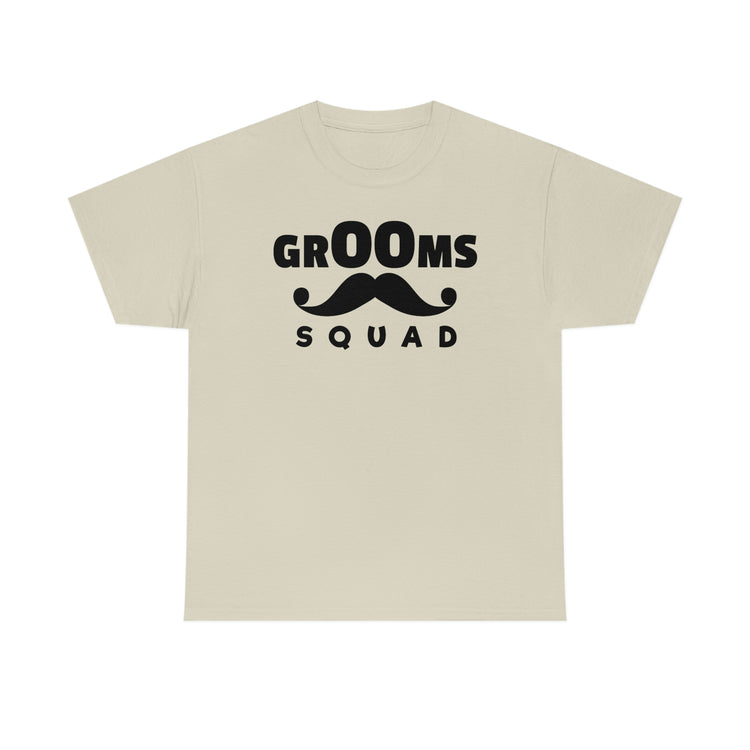 Funny Groom Squad Wedding Bachelors Mustache Wedding Hilarious Grooms Bridal Sayings Engagement Fiance