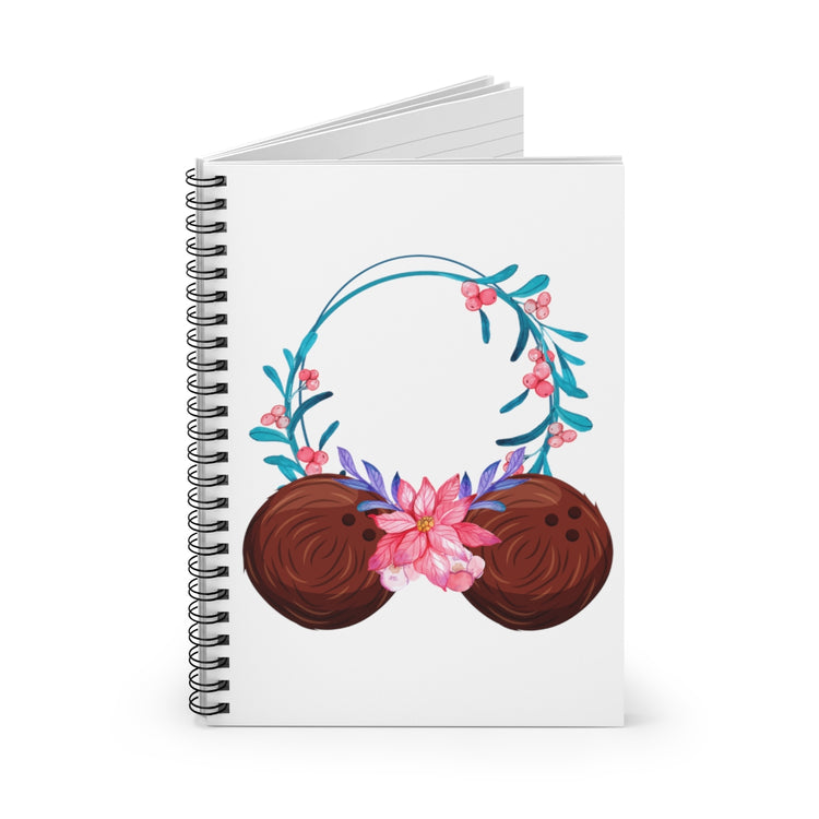 Spiral Notebook   Novelty Aloha Vacations Fan Natives Summertime Enthusiast Hilarious Springtime