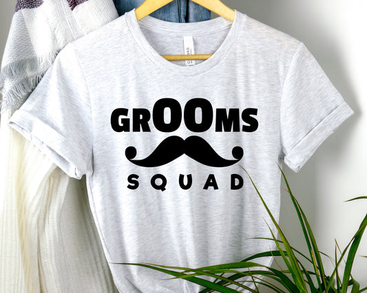 Funny Groom Squad Wedding Bachelors Mustache Wedding Hilarious Grooms Bridal Sayings Engagement Fiance