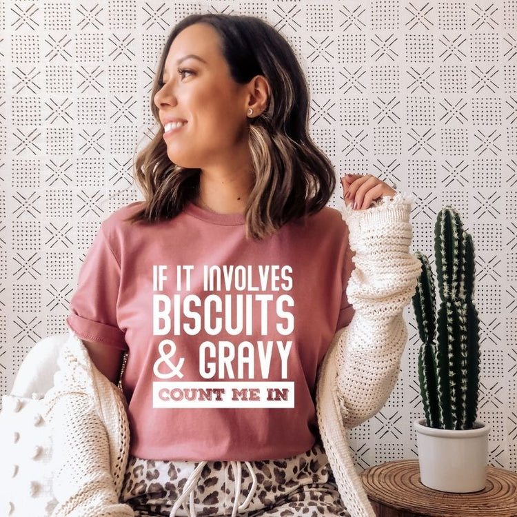 Biscuits And Gravies Foodie Shirt