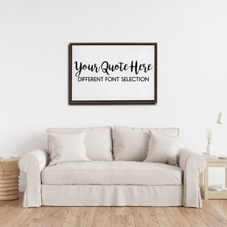 Make Your Own Custom Wall Art Inspirational Quote Sign