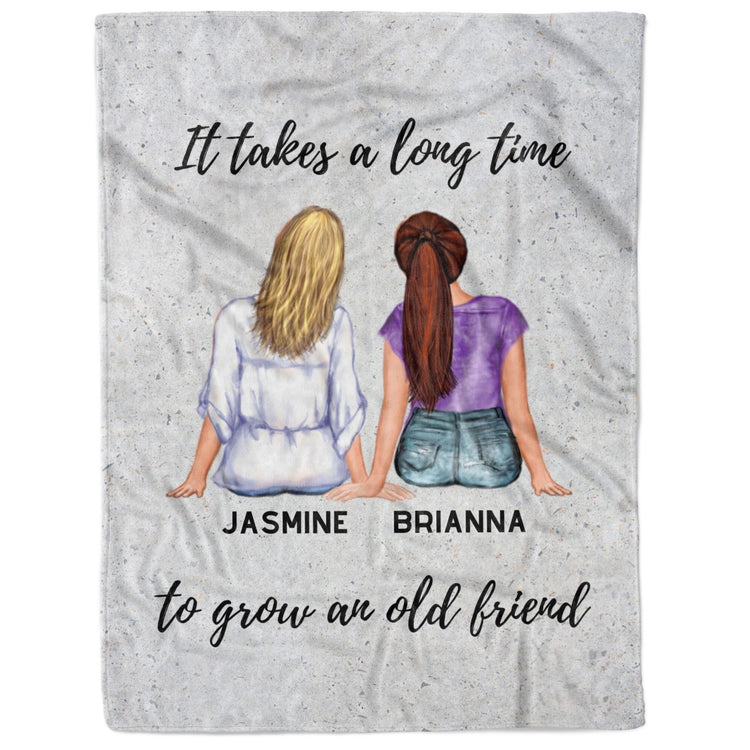 Personalized Bestfriends Friendship Blanket