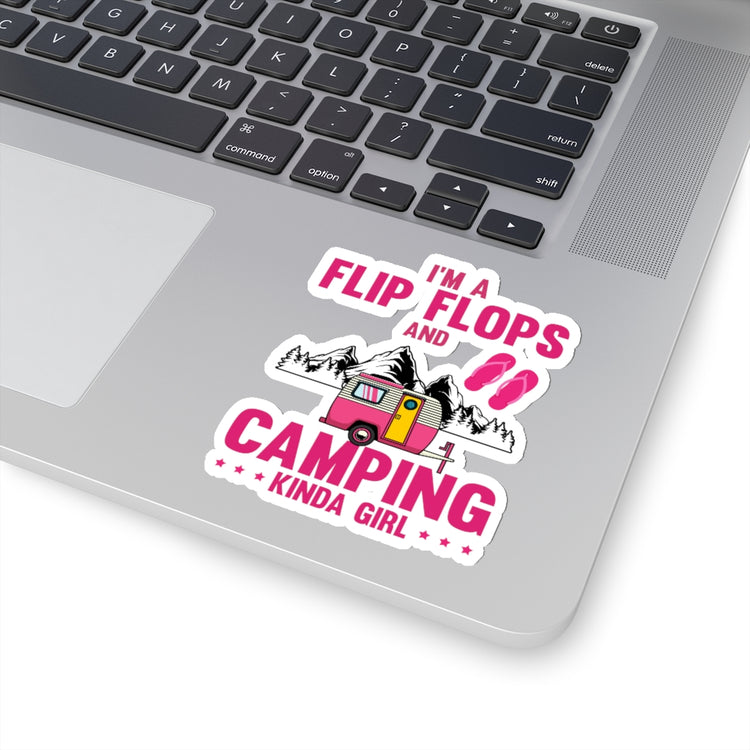 Sticker Decal Hilarious Boot Tent Encampment Site Adventure Enthusiast Humorous Forest Hiking Stickers For Laptop Car