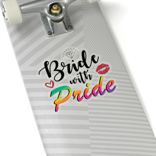 Sticker Decal Humorous LGBTQ Bridal Appreciation Statements Graphic Hilarious Supportive Bridesmaid Illustration