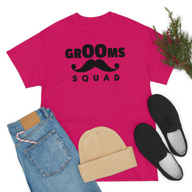 Funny Groom Squad Wedding Bachelors Mustache Wedding Hilarious Grooms Bridal Sayings Engagement Fiance