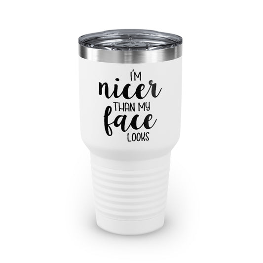 30oz Tumbler Stainless Steel Colors  Humorous Sassiest Introverts Mocking Statements Puns Line Hilarious Awkwardly