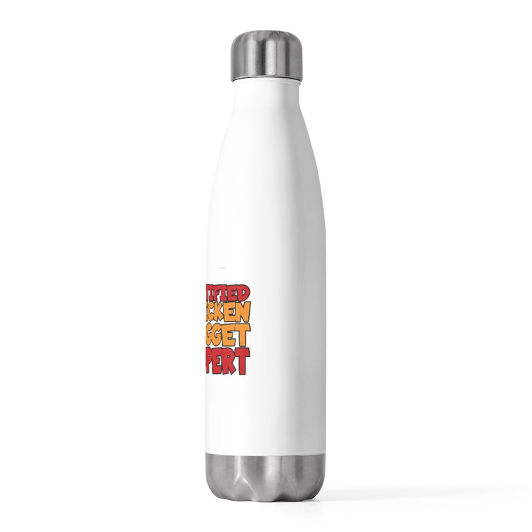 20oz Insulated Bottle Hilarious Foodie Treats Graphic