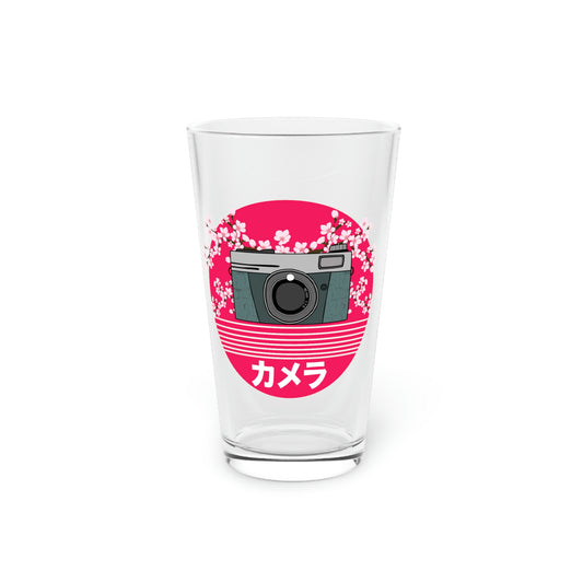 Beer Glass Pint 16oz Hilarious Old-Fashioned DSLR Photography Cameraman Filming  Lensman Photojournalist Photo