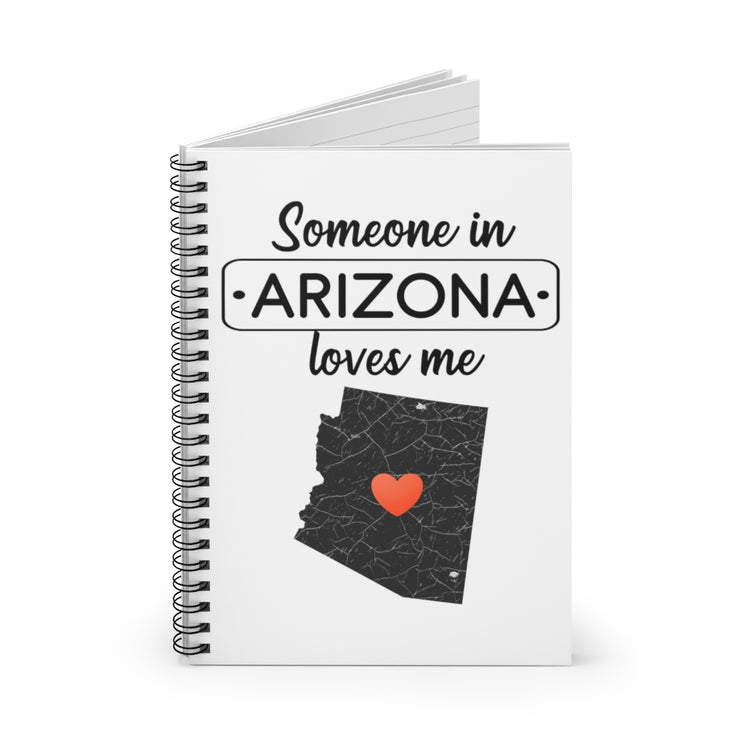 Spiral Notebook  Hilarious Vacations Location Lover Travel Tourism Enthusiast Humorous States