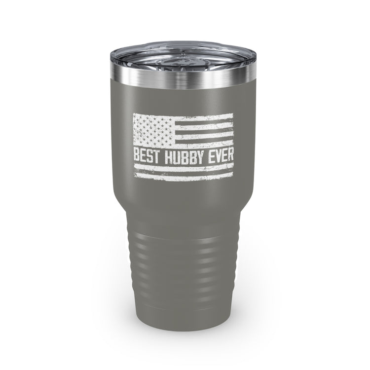 30oz Tumbler Stainless Steel Colors Supportive Husband Boyfriend Marriage Patriotic Humorous Couple Wedding Anniversary Boyfriend